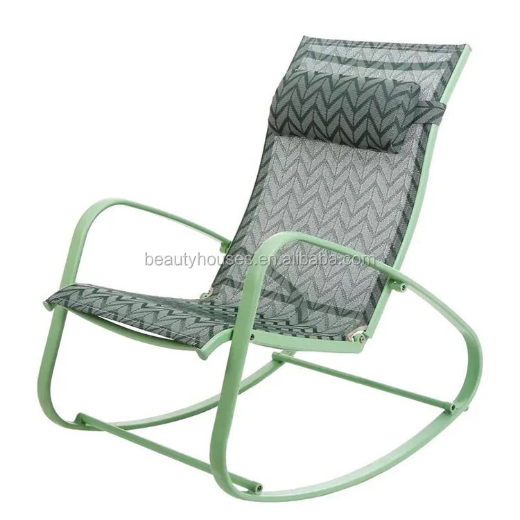 Phòng Khách Ngoài Trời Kim Loại Giải Trí Cách Rocking Chair Trong Kho