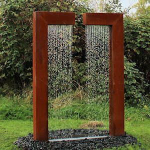 Jardin décoration contemporaine en <span class=keywords><strong>acier</strong></span> <span class=keywords><strong>corten</strong></span> <span class=keywords><strong>fontaine</strong></span> - Product Image 5