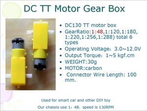 130 DC Gear Motor Robots Paquete de plástico ABS de baja velocidad Incluye control remoto Cable USB Batería Expert Intermediate Outdoor - Product Image 5