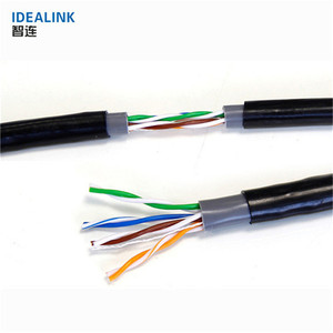 Bajo Precio impermeable al aire libre de par trenzado Utp Cat5 Cat5E computadora Cable de red - Product Image 5