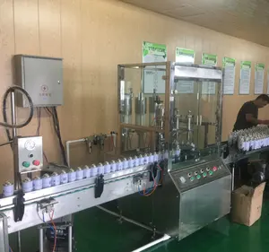 High filling speed nitrogen aerosol can spray filling machine with valve correction device