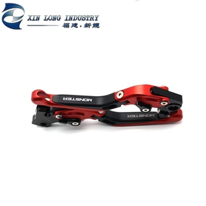 Levier d'embrayage de frein réglable pliable pour Ducati 796 696 400 <span class=keywords><strong>620</strong></span> 695 <span class=keywords><strong>Monster</strong></span> avec logo - Product Image 2