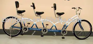 ดอกเบี้ยสาธารณะโดยใช้จักรยานตีคู่สำหรับสามคน (FP-TDM จักรยาน-17001)