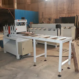 Cortadora de tablones de carpintería barata, sierra de mesa deslizante para maquinaria de procesamiento de madera maciza