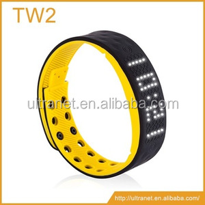ID univoco sport intelligente concorrenza Squadra braccialetto led del silicone di vibrazione orologio da polso - Product Image 2
