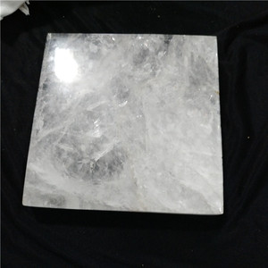 Naturale della roccia <span class=keywords><strong>di</strong></span> quarzo trasparente <span class=keywords><strong>di</strong></span> <span class=keywords><strong>cristallo</strong></span> fette <span class=keywords><strong>di</strong></span> lastre <span class=keywords><strong>di</strong></span> <span class=keywords><strong>cristallo</strong></span> per la vendita - Product Image 4