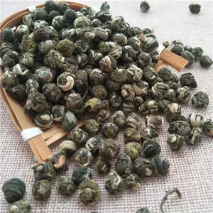 Loose Tea Mo Li Long Zhu Spring Imperial New Products Loose Jasmin Flowers Flavor Green Ball Tea