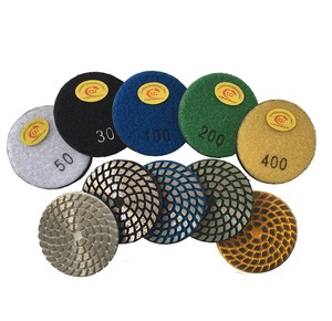 Almohadillas pulidoras de metal para pisos de concreto de <span class=keywords><strong>3</strong></span> "4" 5" - Product Image 1