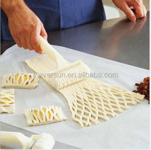New Arrival Thép Không Gỉ Nhựa 5 Bánh Bột Dough Cutter Dough Divider Pastry Cutter Với Thoải Mái - Product Image 4