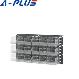 Estante para contenedores de panel con persianas de acero Estante de almacenamiento de contenedores de plástico con función de protección contra la corrosión - Product Image 5
