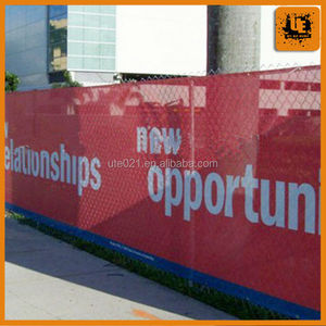 Quảng Cáo Ngoài Trời <span class=keywords><strong>Mesh</strong></span> <span class=keywords><strong>Banner</strong></span> Vải In/Perforated <span class=keywords><strong>Banner</strong></span>/Đầy Đủ Màu Cmyk Hàng Rào Lưới - Product Image 6