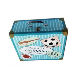 Tùy Chỉnh Trẻ Em Búp Bê Bao Bì Giấy Các Tông <span class=keywords><strong>Mini</strong></span> Vali Hộp Quà Tặng - Product Image 2