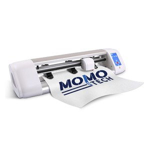 Trắng với máy ảnh tích hợp hệ thống bước tương lai mới Máy vẽ cắt đường viền Vinyl tự động cho vải - Product Image 1