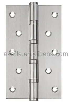 6.5 polegadas dobradiça de porta de aço inoxidável da cor do ouro para heavy duty porta de madeira ao ar livre