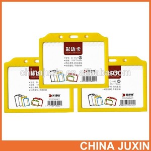 Vente en gros la <span class=keywords><strong>mode</strong></span> rbd pvc transparent nom de titulaire de la carte pour l'<span class=keywords><strong>exposition</strong></span> - Product Image 1