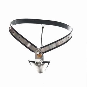 Đen Hoàng Đế Thương Hiệu Mới Nam Thép Không Gỉ Vành Đai Trinh Tiết Qua Đường Hậu Môn Cắm Dương Vật Khóa - Product Image 6