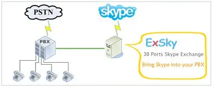 skype gateway support 30 channels