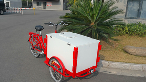 Cafe <span class=keywords><strong>bici</strong></span> a <span class=keywords><strong>tre</strong></span> <span class=keywords><strong>ruote</strong></span> 24 pollici 7 velocità/inter 3 velocità cargo bike GB 9005B - Product Image 3