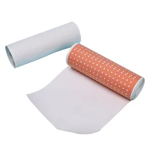 White tan color cotton Fabric zinc oxide plaster sparadrap adhesive perforated tape