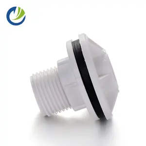 PVC Thread White Fittings Making Machinery PVC Tank Connector Male and Female Thread Connector