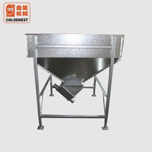 Gouden Nieuwe Heet Gegalvaniseerde Stalen Voederhopper met Schroeftransporteur, 100kg-1,5 Ton Capaciteit, voor Pluimveehouderij en Veehouderij, Eenvoudige Bediening - Product Image 2