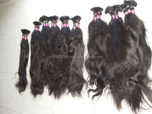 Cabello Remy indio sin procesar directamente de los donantes - Product Image 1