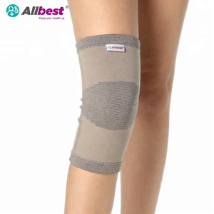 Đai hỗ trợ đầu gối bằng than tre Đài Loan với khả năng đàn hồi cao, bảo vệ tiên tiến, chất liệu cao su dày & nylon - Product Image 3