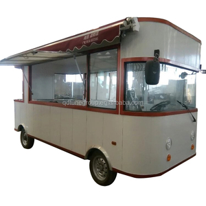 Bonito coche móvil para aperitivos de comida callejera, furgoneta de comida rápida, camión eléctrico para comida - Product Image 2