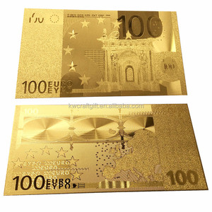 24k זהב לסכל אירו שטרות 5/10/20/50/100/200/500 אירו - Product Image 2