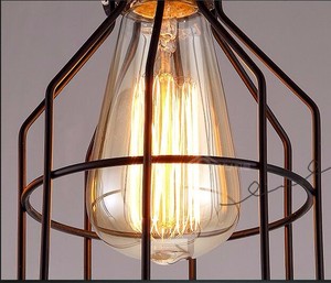 Retro moderno decorativo cocina techo de diseño lámpara de iluminación <span class=keywords><strong>Vintage</strong></span> Industrial Metal hierro tubo de agua Steampunk L - Product Image 4