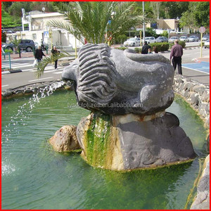 Fontaine à eau en marbre, grande taille, pour l'extérieur, sculpture de grue, pour jardin - Product Image 4