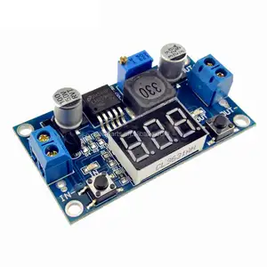 DC Buck Bước Xuống Đun LM2596 DC/DC 4.0 ~ 40 V để 1.25-37 V Điện Áp Điều Chỉnh Regulator Với LED Vôn Kế