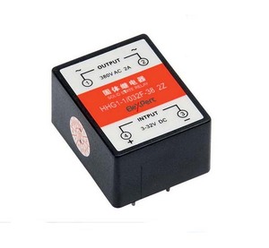 HHG1-<strong>1</strong>/032F-38 2Z <strong>Input</strong> 3-32V DC <strong>Output</strong> 2A 380V AC PCB <strong>4</strong> Pin SSR Solid State Relay - Product Image 1