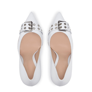 WETKISS Nuovo Arrivo OEM 2019 Delle Donne di Modo <span class=keywords><strong>Calzature</strong></span> 12 centimetri Tacco Alto Pompe Scarpe Da <span class=keywords><strong>Sposa</strong></span> Bianco Scarpe Da Donna Tacco Alto scarpe da <span class=keywords><strong>sposa</strong></span> - Product Image 4