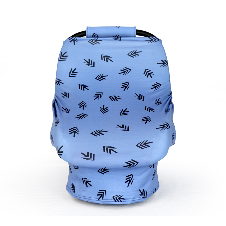 Универсальный навес на сиденье автомобиля с синими стрелками для мальчиков шарф для грудного вскармливания бесконечный чехол для грудного вскармливания младенцев
