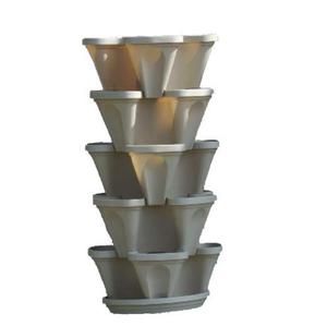 आधुनिक हाइड्रोपोनिक स्टैकिंग खड़ी फूल बर्तन - Product Image 5