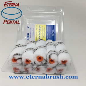 Oem ad alta densità all'ingrosso rullo di <span class=keywords><strong>pittura</strong></span> personalizzato 4 pollici europeo copertura del rullo di vernice per il mercato giapponese - Product Image 6