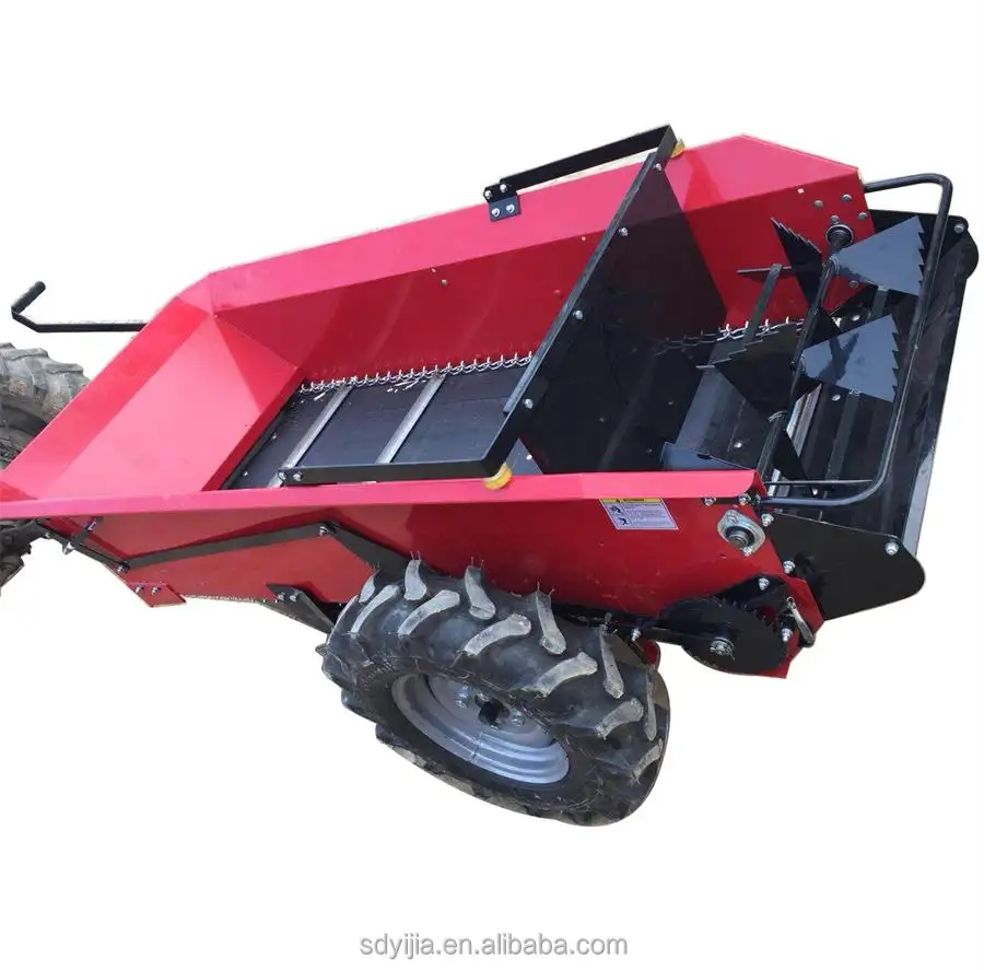 Mini spargitore di letame montato su macchina per diffusione di fertilizzanti per trattori