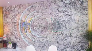 Chinese Supplier Italy Stone White <strong>and</strong> <strong>Grey</strong> Onyx Marble Price - Product Image 4