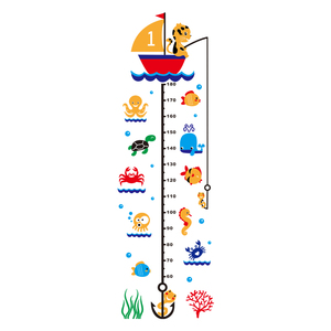 Biểu Đồ Tăng Trưởng Chiều Cao Seaworld Bán Chạy Đề Can Dán Tường Cho Trẻ Em Thước Dán Tường Có Thể Tháo Rời Cho Trẻ Em - Product Image 1