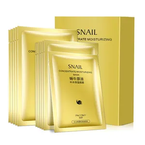 2023 meilleure vente Nouveaux produits Escargot hydratant soie Masque facial en gros - Product Image 2