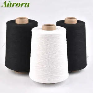 50/50 cotton polyester blended yarn for knitting weaving recycled yarn with factory price