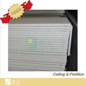 Isolé ordinaire placoplâtre Partition Fabricant de panneaux de gypse panneau de gypse - Product Image 5