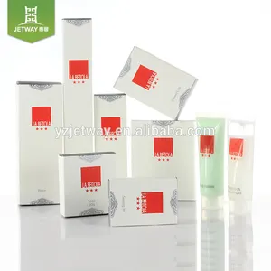 Personalized disposable hotel toiletries / one time use travel kit