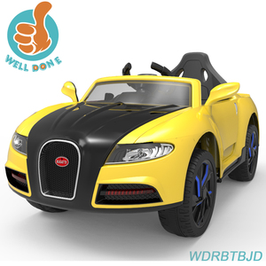 Bugatti paseo en coche que labra el modelo más reciente Con Licencia, niños juguete eléctrico WDRBTBJD - Product Image 2