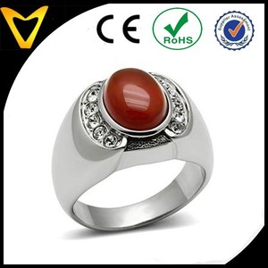 Ovale Semi-<span class=keywords><strong>Précieuse</strong></span> Rouge Onyx <span class=keywords><strong>Pierre</strong></span> <span class=keywords><strong>Bague</strong></span> Pour Homme, <span class=keywords><strong>Bague</strong></span> Pour Homme En Acier Inoxydable <span class=keywords><strong>Avec</strong></span> <span class=keywords><strong>Grosse</strong></span> <span class=keywords><strong>Pierre</strong></span>, bijoux En Acier Inoxydable pour hommes - Product Image 2