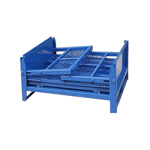 Verniciato <span class=keywords><strong>a</strong></span> polvere Storage Container Piedini In Acciaio Box Pallet - Product Image 5