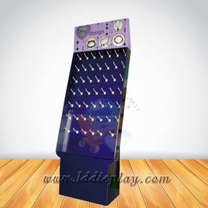 Líder Mostrar Nuevos productos 2017 al por mayor tarjeta de exhibición de la joyería escaparate vitrina - Product Image 1
