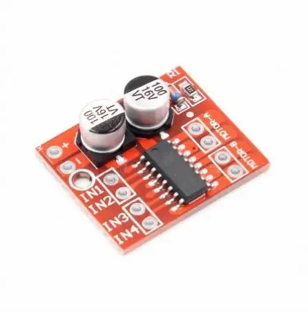 2-channel DC azionamento del motore modulo Positiva inversione di velocità PWM mini motore dual h-bridge driver del motore passo-passo