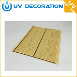 El color madera cielo raso de pvc en china para <span class=keywords><strong>la</strong></span> decoración de <span class=keywords><strong>casa</strong></span> - Product Image 1